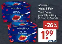 Aldi Süd MÖVENPICK Klein & Fein Angebot