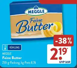 Aldi Süd MEGGLE Feine Butter Angebot