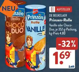 Aldi Süd DE BEUKELAER Prinzen-Rolle Angebot