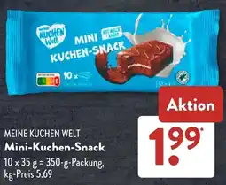 Aldi Süd MEINE KUCHEN WELT Mini-Kuchen-Snack Angebot