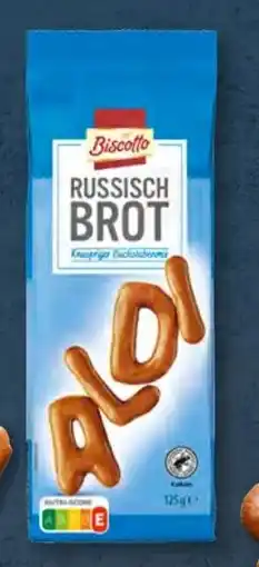Aldi Süd BISCOTTO Russisch Brot Angebot