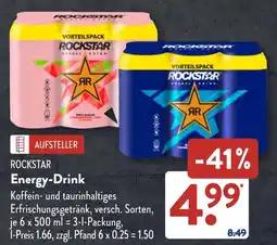 Aldi Süd ROCKSTAR Energy-Drink Angebot