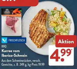 Aldi Süd BBQ Karree vom Iberico-Schwein Angebot