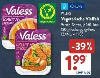 Aldi Süd VALESS Vegetarische Vielfalt Angebot