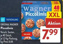 Aldi Süd ORIGINAL WAGNER Piccolinis Angebot