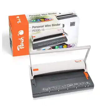 Netto Marken-Discount Peach Personal Wire Binder/Closer A4 - PB300-15 Angebot