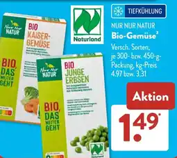 Aldi Süd NUR NUR NATUR Bio-Gemüse Angebot
