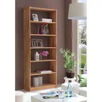 Netto Marken-Discount TiCAA Standregal Bücherregal Simon Buche 6 Fächer Angebot