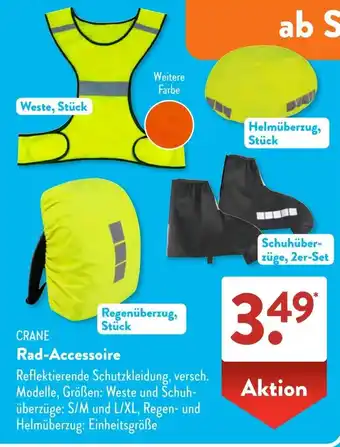 Aldi Süd CRANE Rad-Accessoire Angebot
