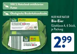 Aldi Süd NUR NUR NATUR Bio-Eier Angebot