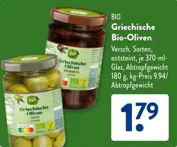 Aldi Süd BIO Griechische Bio-Oliven Angebot
