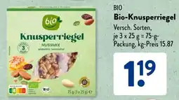 Aldi Süd BIO Bio-Knusperriegel Angebot