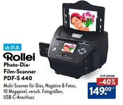 Aldi Süd Rollei Photo-Dia- Film-Scanner PDF-S 440 Angebot