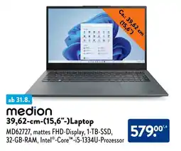 Aldi Süd medion 39,62-cm-(15,6"-)Laptop Angebot