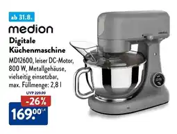 Aldi Süd medion Digitale Küchenmaschine Angebot
