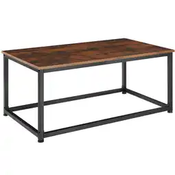 Netto Marken-Discount tectake Couchtisch, Industrial Style, rechteckig, 100 x 55 x 45,5 cm Angebot