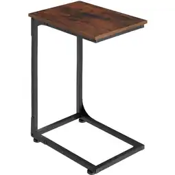Netto Marken-Discount tectake Beistelltisch, Industrial Style, in praktischer C-Form, 40 x 30 x 63 cm Angebot