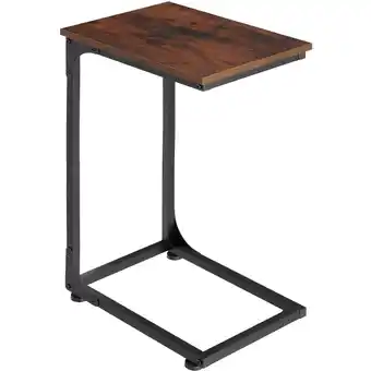 Netto Marken-Discount tectake Beistelltisch, Industrial Style, in praktischer C-Form, 40 x 30 x 63 cm Angebot
