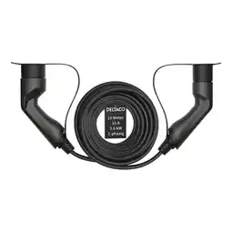 Netto Marken-Discount Deltaco E-Auto Ladekabel Typ2 auf Typ2, 16 A, 3,6 kW, 1-phasig, 10m Angebot