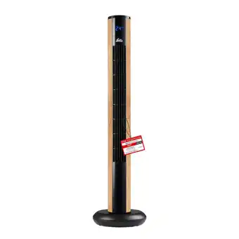 Netto Marken-Discount Solis Turmventilator 97051 Holz Optik Angebot