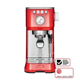Netto Marken-Discount Solis Siebträgermaschine 98019 rot Angebot