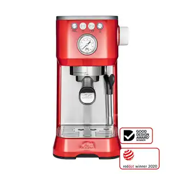 Netto Marken-Discount Solis Siebträgermaschine 98019 rot Angebot