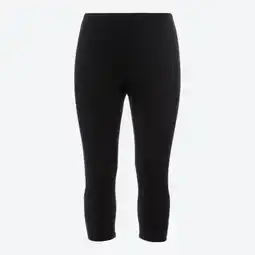 NKD Damen-Caprileggings mit Mesh-Einsatz, große Größen Angebot