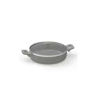 Netto Marken-Discount Michelino Alythia Servierpfanne mit Glasdeckel - 28 cm in Grau Angebot