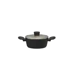 Netto Marken-Discount Michelino Nora New Line Fleischtopf mit Glasdeckel & Softgriff - 20 cm Angebot