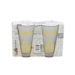 Netto Marken-Discount Harry Potter Gläser Set 2-teilig 490ml Trinkgläser mit Superhelden-Des Angebot