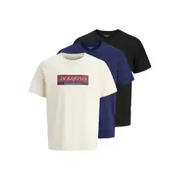 Netto Marken-Discount Jack & Jones T-Shirt Inwood Kurzarmshirt im Dreierpack Angebot