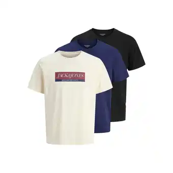 Netto Marken-Discount Jack & Jones T-Shirt Inwood Kurzarmshirt im Dreierpack Angebot