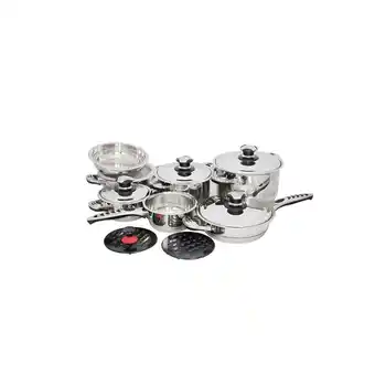Netto Marken-Discount Michelino Kochtopf-Set mit Thermo-Control - 12-teilig, ergonomische Gr Angebot