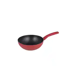 Netto Marken-Discount Michelino Nora Wokpfanne mit Antihaftbeschichtung - ø24 cm in Rot Angebot