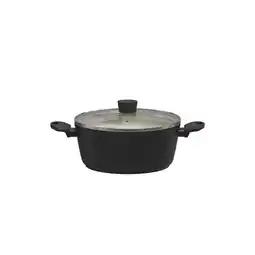 Netto Marken-Discount Michelino Nora New Line Fleischtopf mit Glasdeckel & Softgriff - 28 cm Angebot