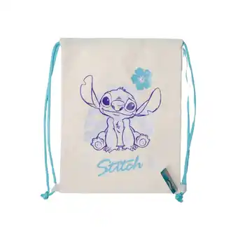 Netto Marken-Discount Disney Stitch Kordelzug-Rucksack – Geräumig, stilvoll & ideal Angebot