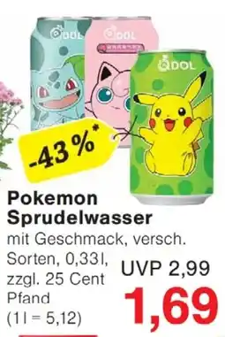 Wiglo Wunderland Pokemon Sprudelwasser Angebot