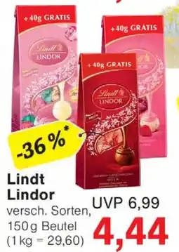 Wiglo Wunderland Lindt Lindor Angebot