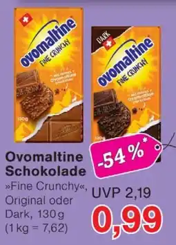 Wiglo Wunderland Ovomaltine Schokolade Angebot