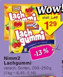Wiglo Wunderland Nimm2 Lachgummi Angebot