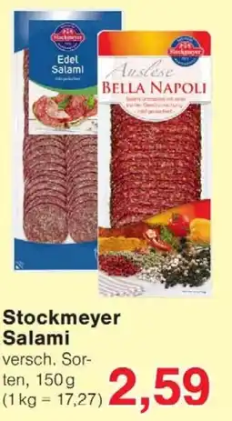 Wiglo Wunderland Stockmeyer Salami Angebot