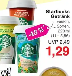 Wiglo Wunderland Starbucks Getränk Angebot