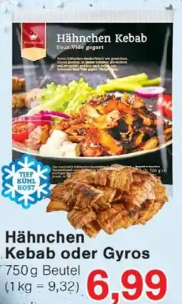 Wiglo Wunderland Hähnchen Kebab oder Gyros Angebot