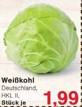 Wiglo Wunderland Weißkohl Angebot
