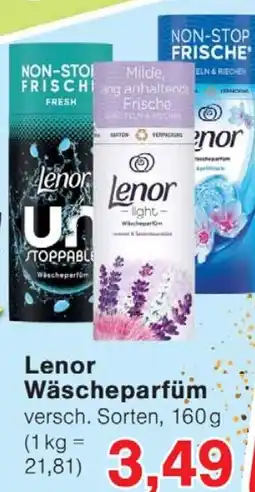 Wiglo Wunderland Lenor Wäscheparfüm Angebot