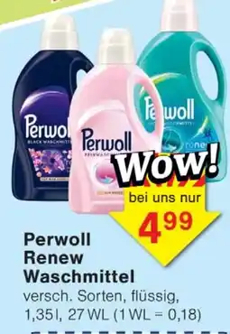 Wiglo Wunderland Perwoll Renew Waschmittel Angebot