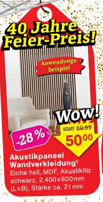 Wiglo Wunderland Akustikpaneel Wandverkleidung Angebot