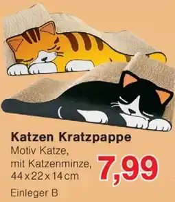Wiglo Wunderland Katzen Kratzpappe Angebot