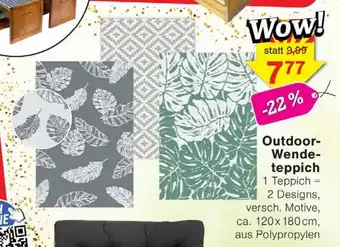 Wiglo Wunderland Outdoor- Wende- teppich Angebot