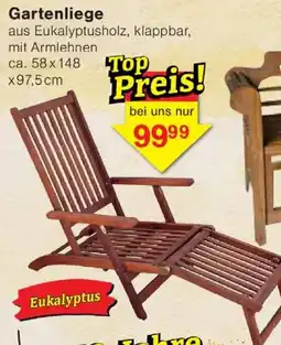 Wiglo Wunderland Gartenliege Angebot